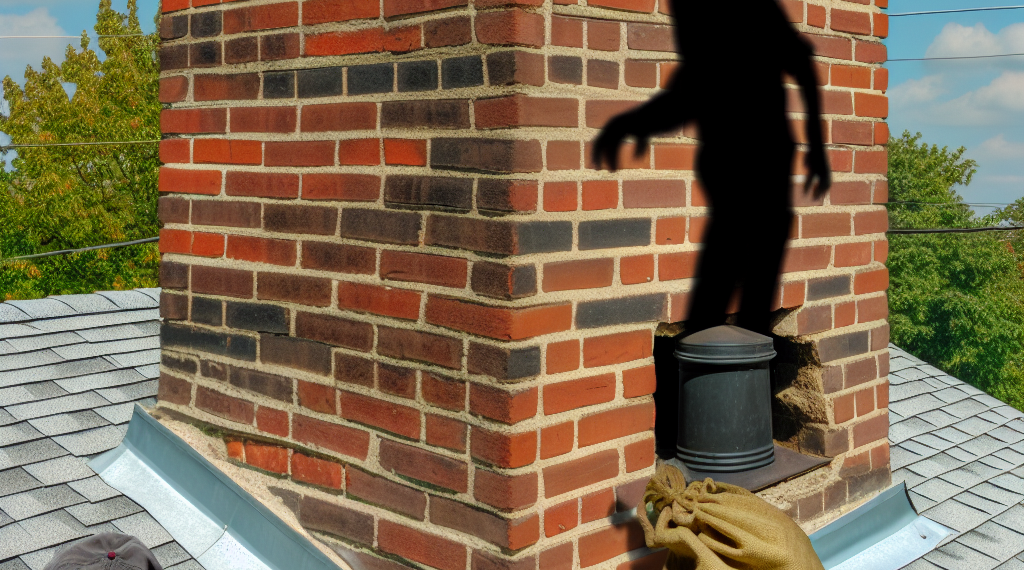 Ladrón intenta robar casa y se queda atorado en chimenea en Ohio