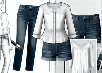 Estas son las blusas blancas más bonitas para llevar con jeans de mezclilla oscura en abril 2025