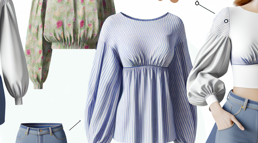 Las blusas de flores más bonitas de la primavera