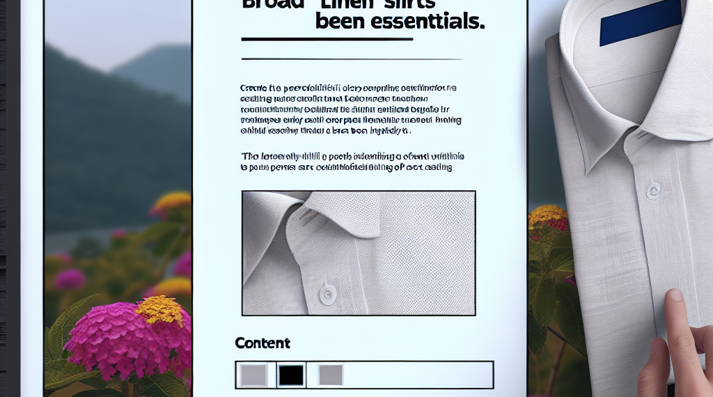 Las camisas de lino oversize son el mejor básico para primavera-verano