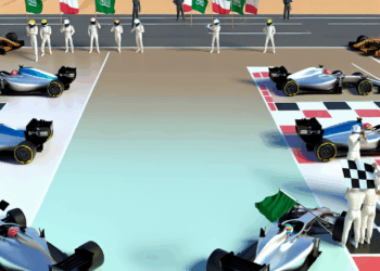 La parrilla de salida del GP de Arabia Saudita 2025 de F1