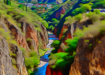 Los Alegres del Barranco proyectan nuevamente imágenes de “El Mencho” en Michoacán (Video)