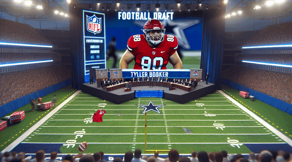 Cowboys seleccionan a Tyler Booker en la primera ronda