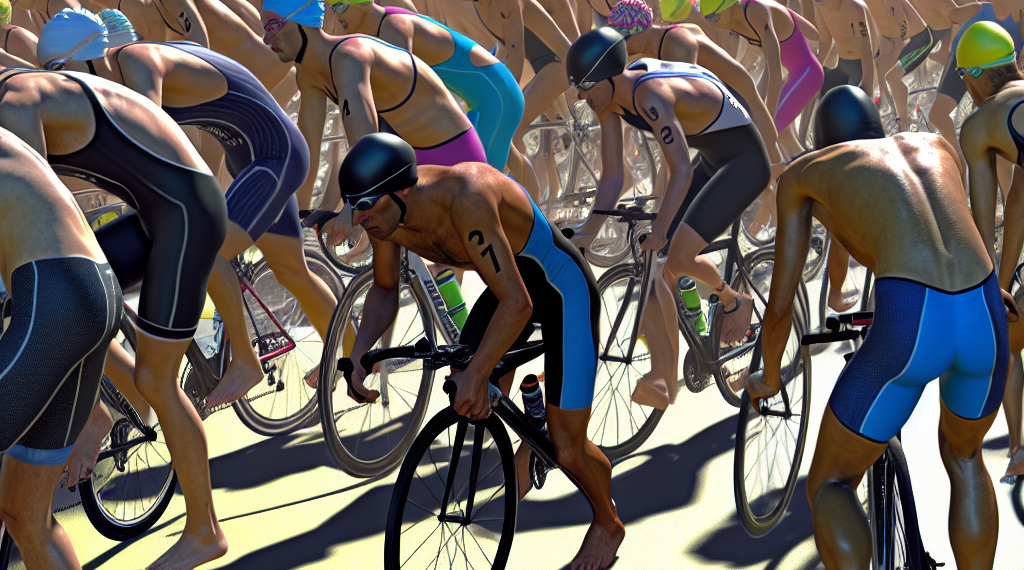 Mara Lezama da salida a más de mil atletas de 6 países que participaron en el Triatlón Astri Cancún 2025