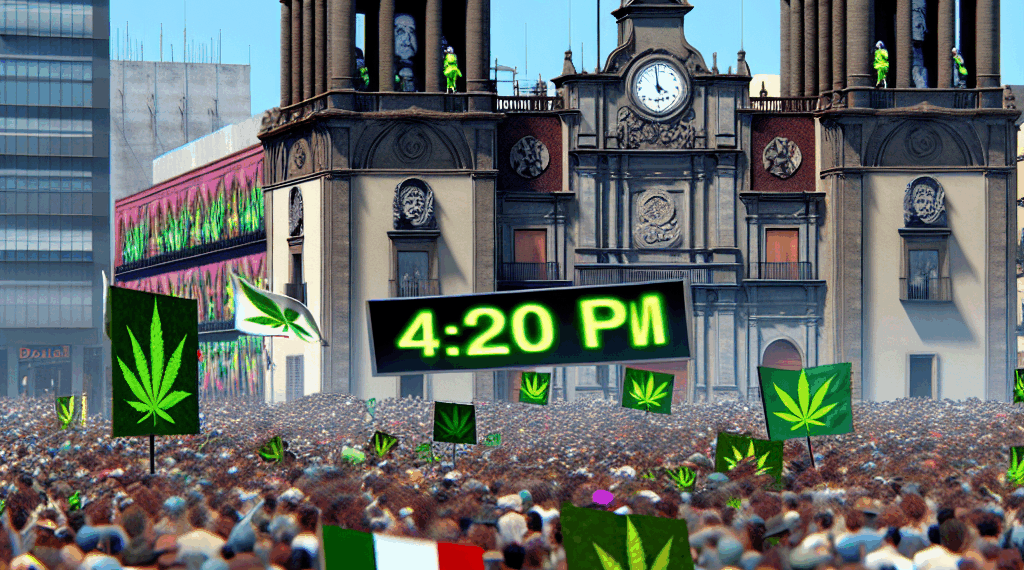 Marcha cannábica: Cientos participan en las movilizaciones del 4:20 en la CDMX