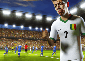 Messi y su gesto desafiante