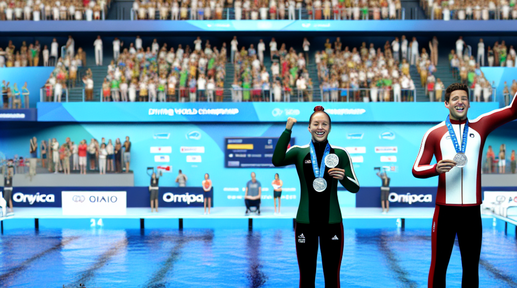 México gana medalla de plata en Copa Mundial de Clavados
