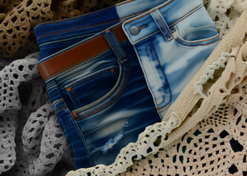 Ideas para combinar blusas de crochet bonitas con diferentes tipos de jeans en primavera 2025