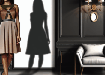 Michelle Salas luce elegante con zapatos pumps y un vestido midi de Carolina Herrera