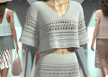 Los vestidos y blusas de crochet en tendencia para llevar con jeans, shorts y faldas en mayo 2025
