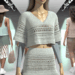 Los vestidos y blusas de crochet en tendencia para llevar con jeans, shorts y faldas en mayo 2025