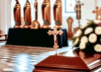 Monja, amiga del papa Francisco, rompe protocolo y llora frente al féretro del pontífice