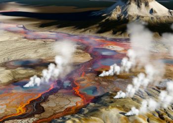 La actividad del gran volcán de Yellowstone se está desplazando hacia el noreste