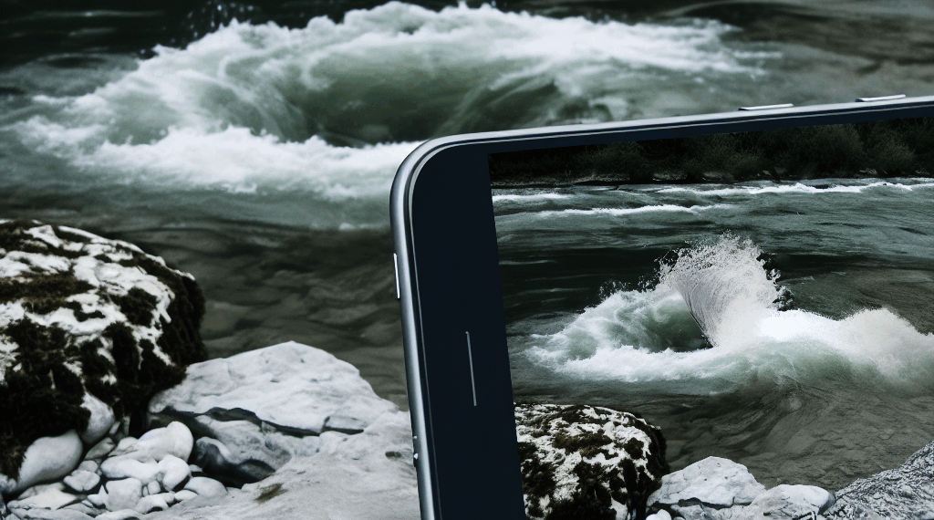 MOMENTO EXACTO en que mujer muere ahogada frente a su hija; buscaba grabarse en el río