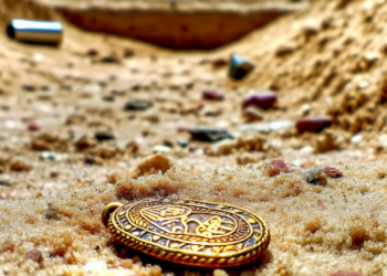 Una niña de tres años salió a pasear con sus padres en Israel y encontró una “hermosa piedra” que resultó ser un amuleto de escarabajo de hace 3.800 años