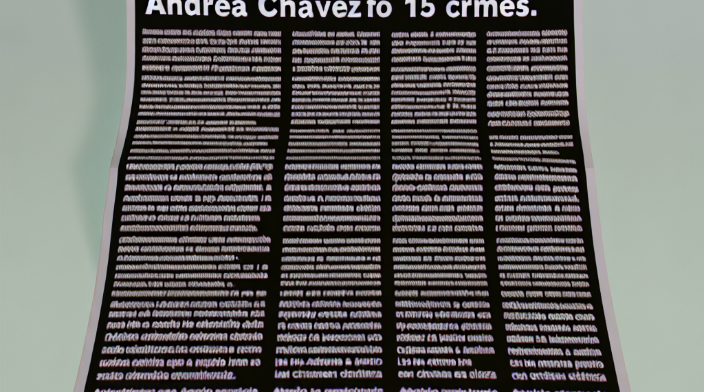 El PAN denuncia a la senadora Andrea Chávez por la probable comisión de 15 delitos