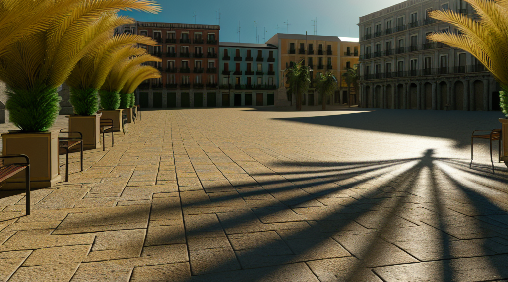 Visita sorpresa del Papa en la Plaza: «Feliz Domingo de Ramos y Feliz Semana Santa»