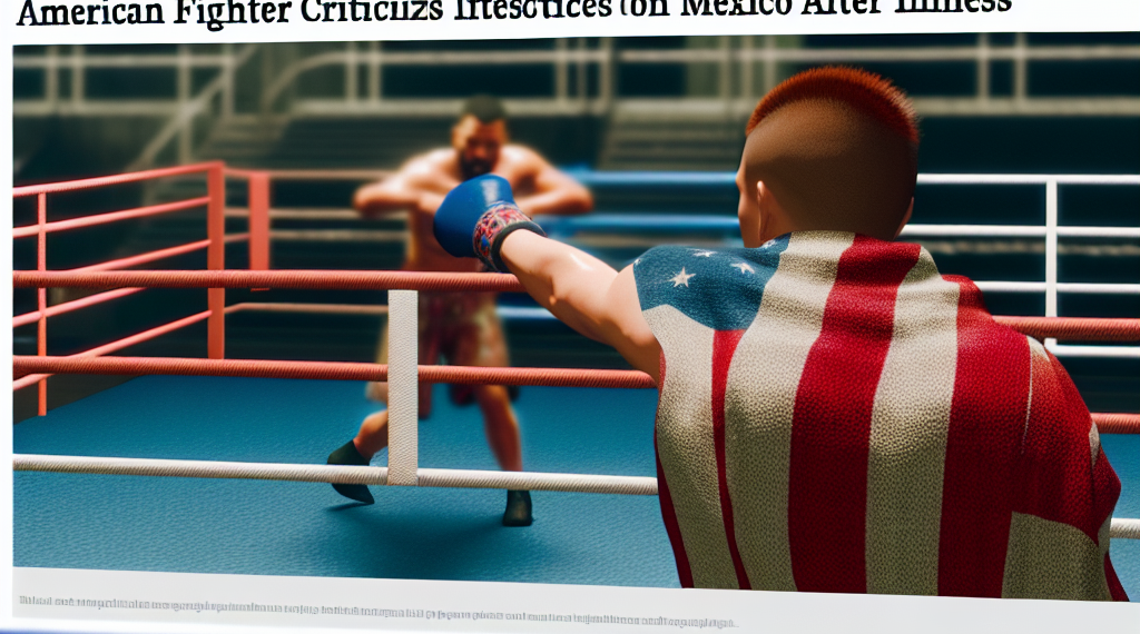 Peleador estadounidense que se enfermó en México y canceló su pelea de la UFC, asegura que no volverá: “Es un agujero de mie... no me importa si se ofenden”