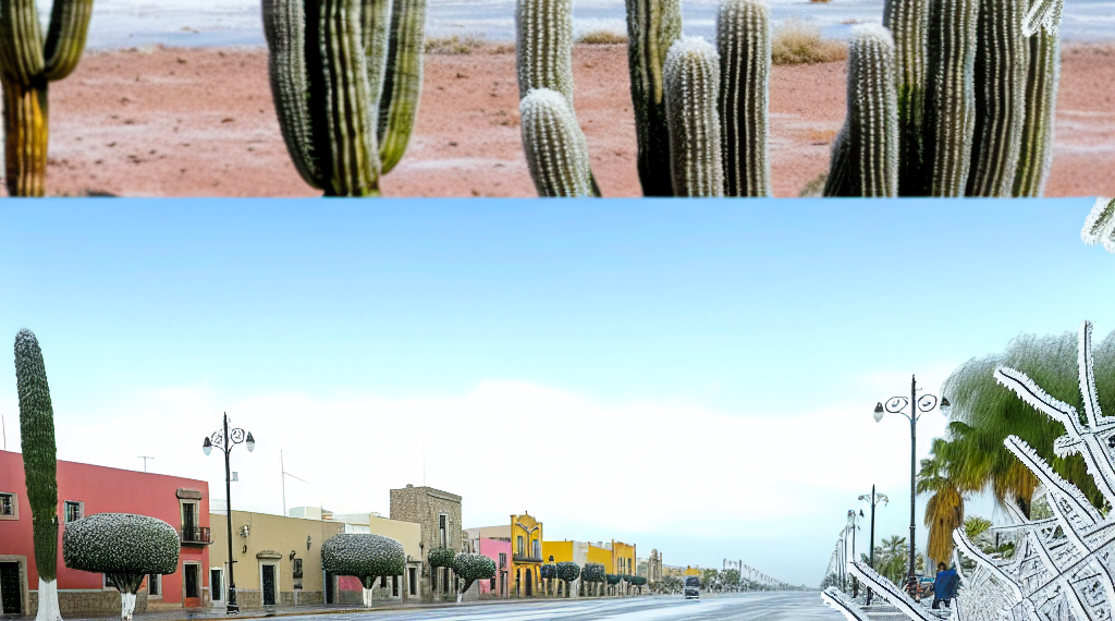 Continúa el frente frío en México; estados afectados con lluvias y rachas fuertes de viento