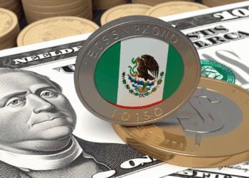 Peso mexicano extiende apreciación frente al dólar; toca mínimo de 19.46 unidades