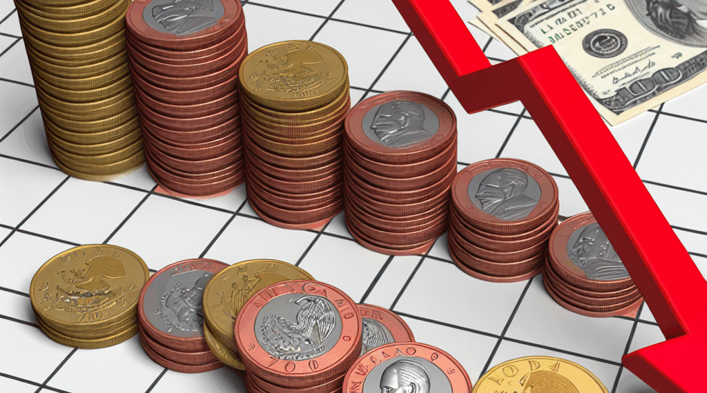 Peso mexicano se deprecia ante el dólar; mercado se alista para semana de datos clave