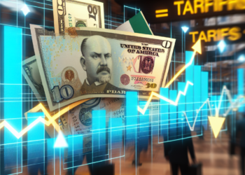 Peso mexicano extiende caída ante el dólar por temor a impacto global de aranceles