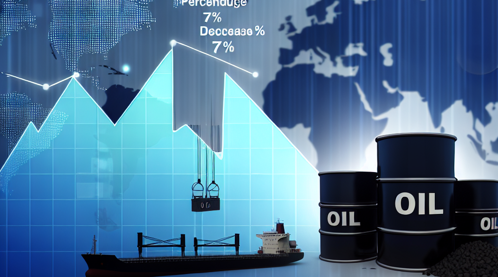 Los precios del petróleo se desploman casi 7% por la guerra comercial de Trump