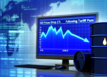 Petróleo cae más de 2% en la apertura tras fuerte remontada por pausa arancelaria