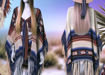 Los ponchos de flecos son la tendencia boho chic que conquista a las expertas