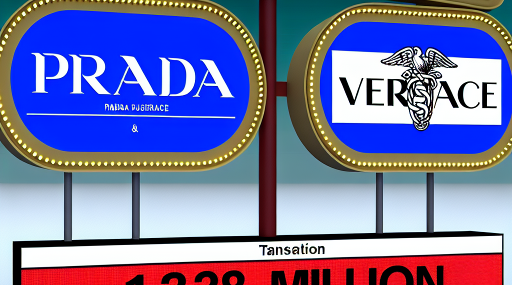 Prada compra a su rival Versace por 1,390 millones de dólares para crear gigante del lujo italiano