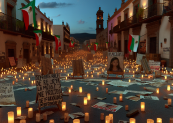 Manifestación en autopista México-Puebla hoy 15 de abril; protestan por desaparición de menor