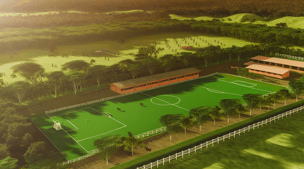 Rancho Izaguirre, campo para adiestrar