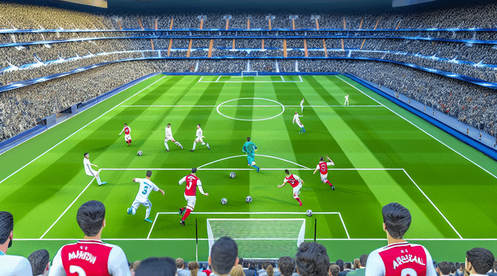Real Madrid vs Arsenal EN VIVO Hoy. Cuartos de Final de la Champions League 2025