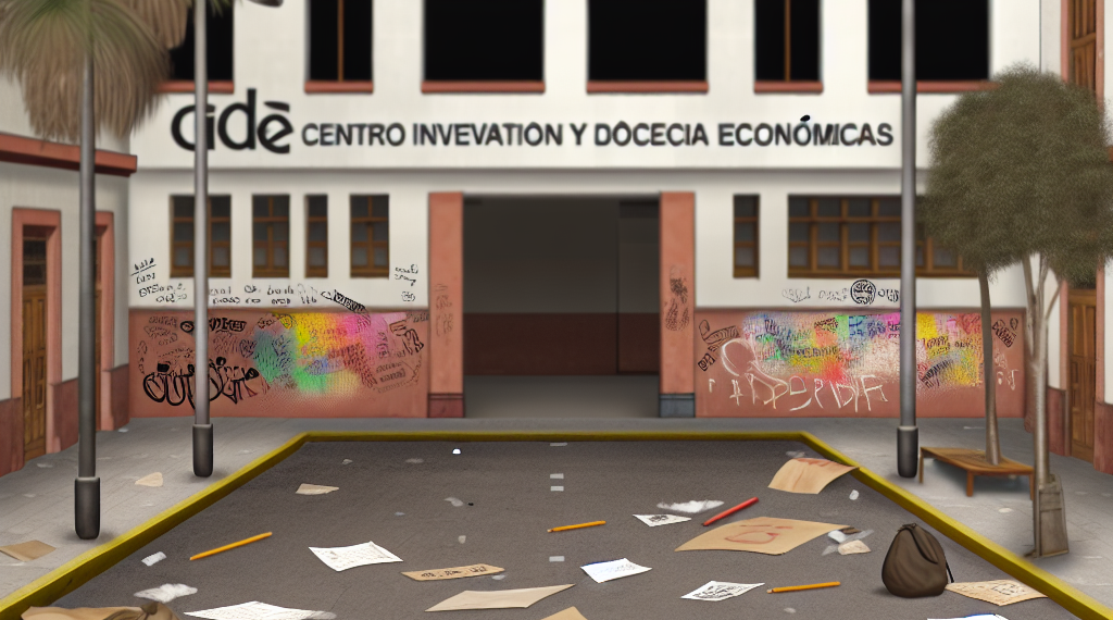 Confrontan a Noroña en el CIDE por Teuchitlán: “de los 200 zapatos, no hay un solo nombre”, responde