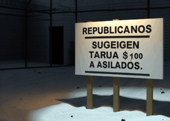 Los republicanos proponen cobrar 1,000 dólares a quienes soliciten asilo en Estados Unidos