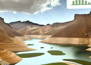 Llenado de presas, 13% por debajo del promedio