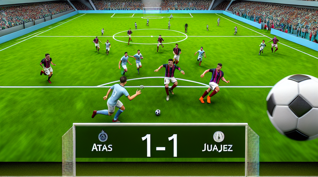 Resumen del partido Atlas vs Juárez (1-1). GOLES