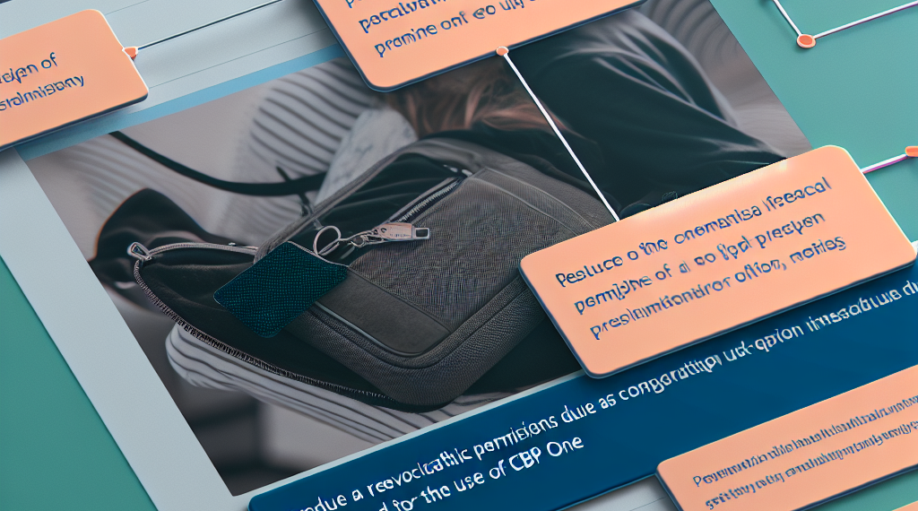 Revoca EU permisos a migrantes que usaron app CBP One