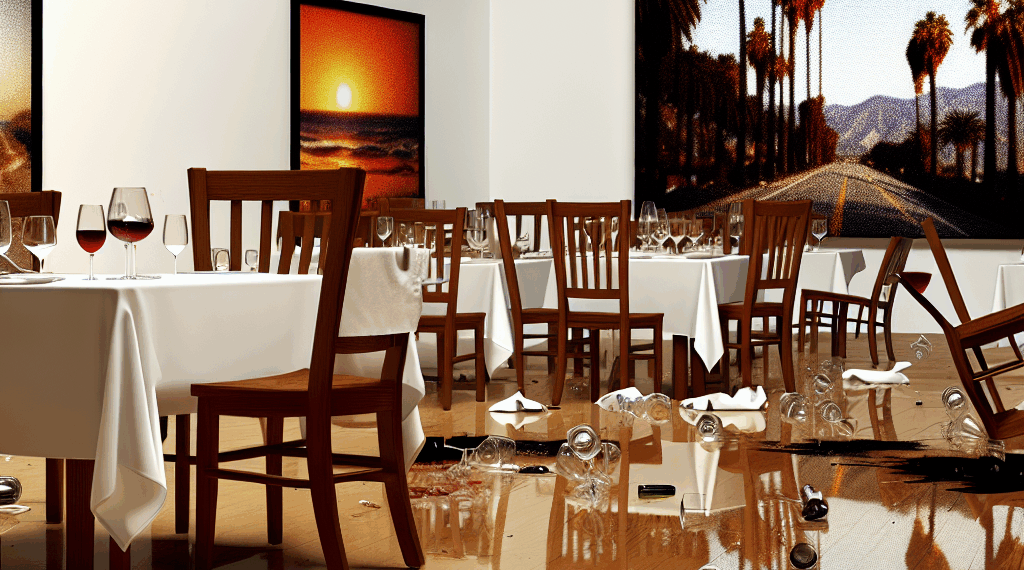 “Batalla campal” en restaurante de California: más de 20 personas se enfrentaron a golpes y se reportaron disparos