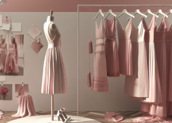 Color rosa suave, la elección ideal para vestidos elegantes en Primavera-Verano 2025