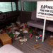 Multas de hasta 5 mil pesos por tirar basura desde el auto