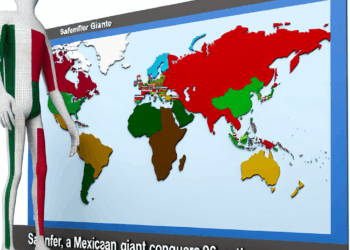 Sanfer, un titán mexicano pone bandera en 26 países