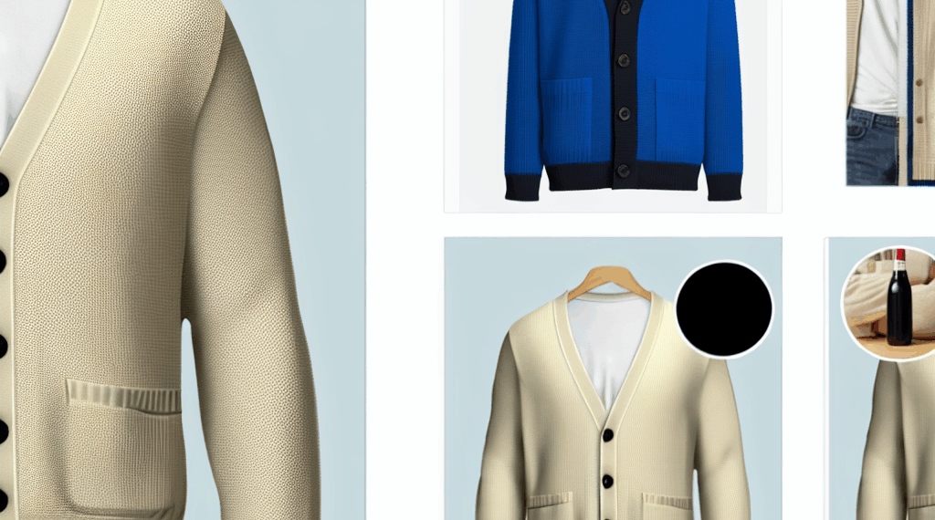 Seis cárdigans para llevar con camisa