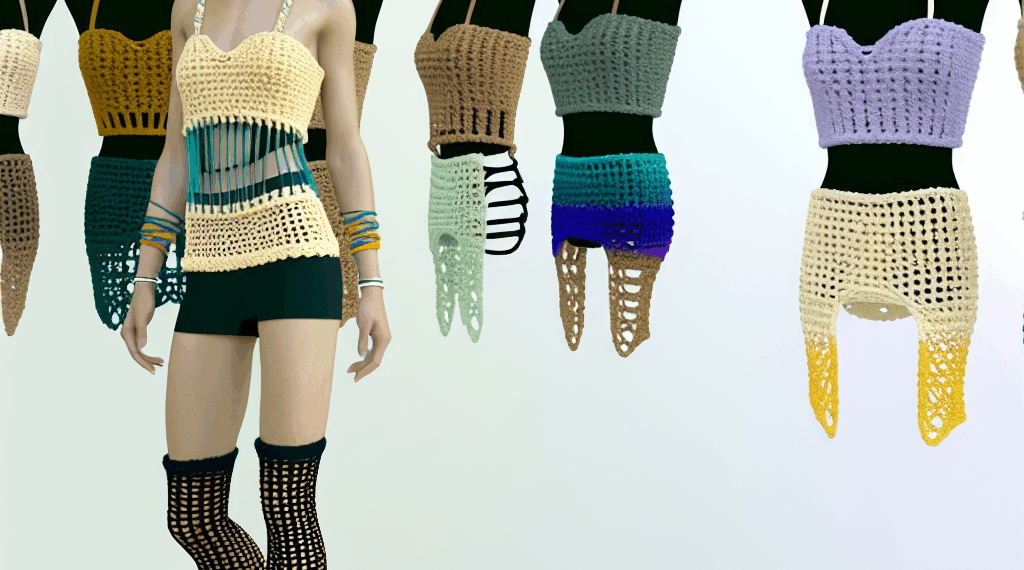 Cómo llevar prendas tejidas en crochet en 6 looks elegantes de Primavera-Verano 2025