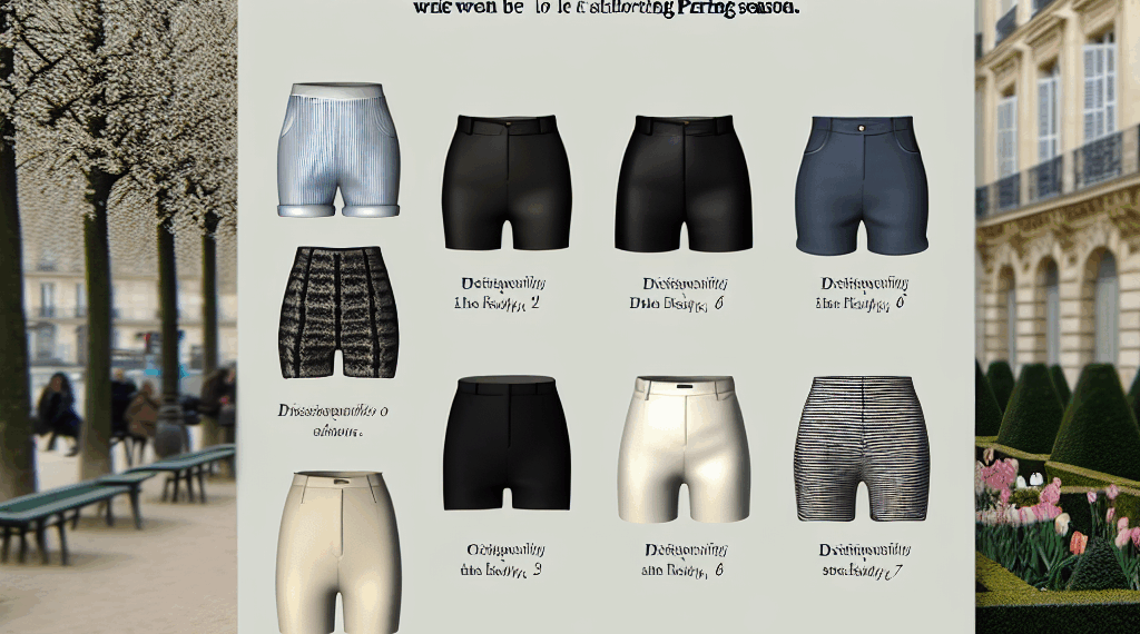 Los seis shorts que las parisinas llevan en primavera