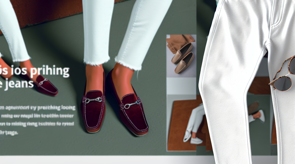 7 Ideas de estilo para llevar mocasines con jeans blancos en Primavera-Verano 2025