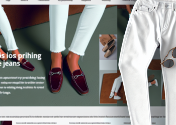 7 Ideas de estilo para llevar mocasines con jeans blancos en Primavera-Verano 2025