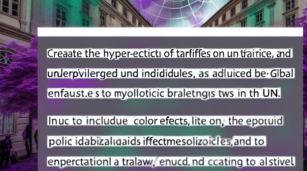 Aranceles de Trump "golpean a los vulnerables y a los pobres", alerta la ONU