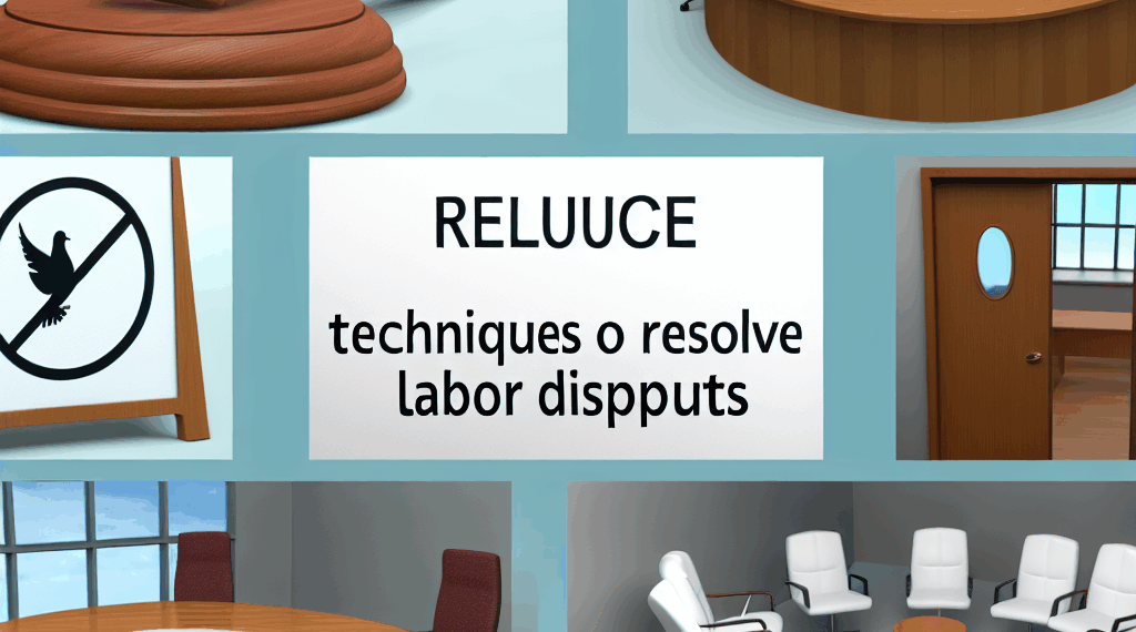 Estrategias para resolver conflictos laborales