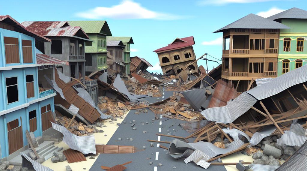 Terremoto en Myanmar: imágenes muestran el antes y el después de la destrucción